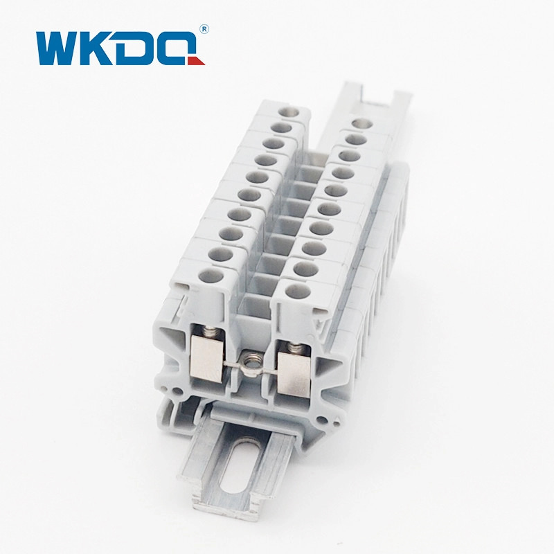 2.5 Mm² Screw Terminal Block Para sa Din Rail 15 Mm Lapad