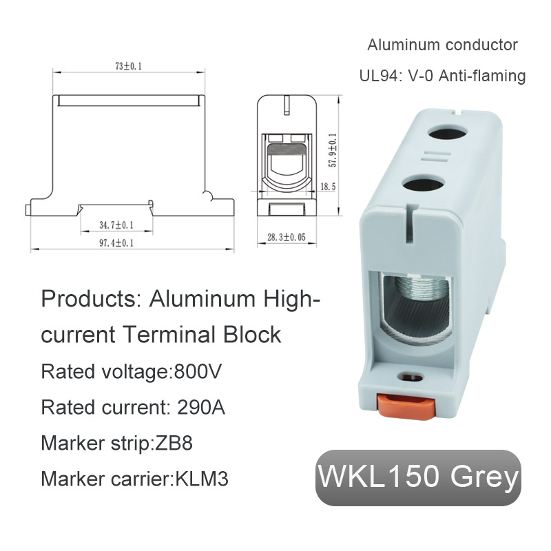 China aluminyo terminal block