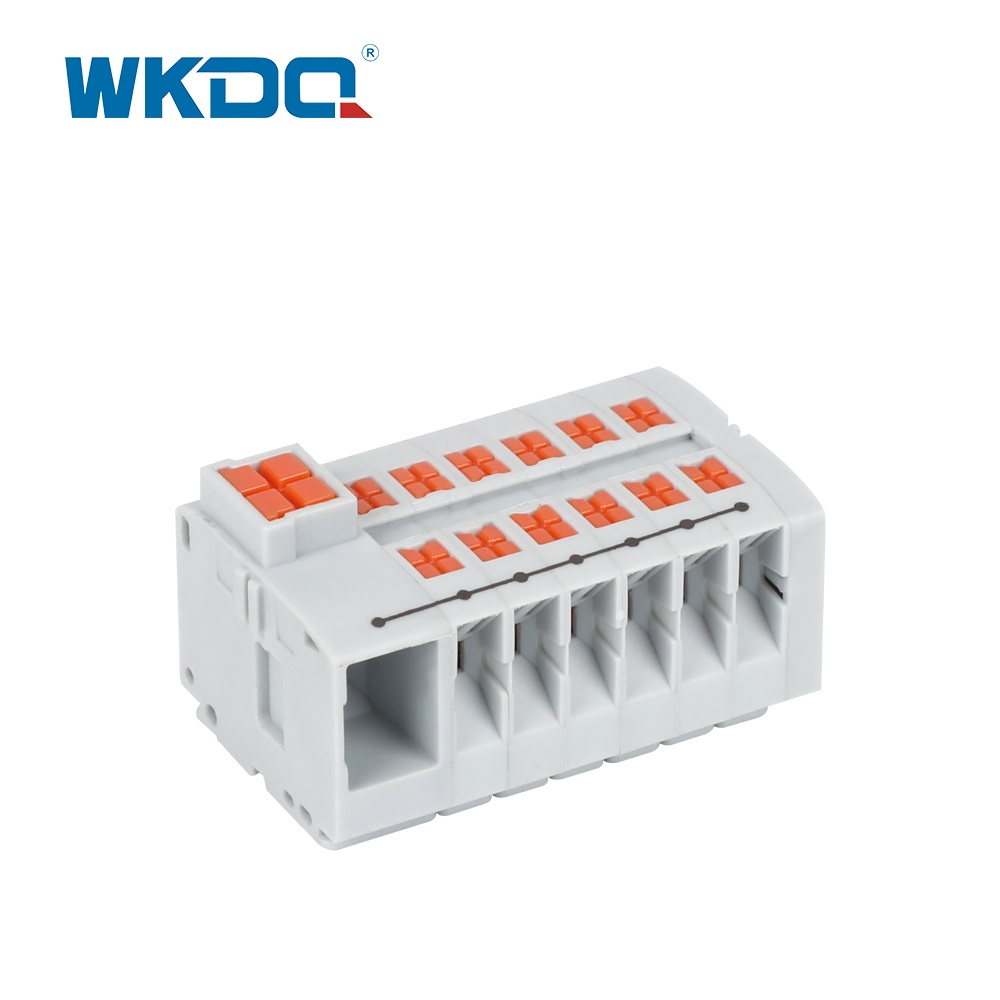 DIN Rail Power Distribution Block JPTV2.5FIX-13