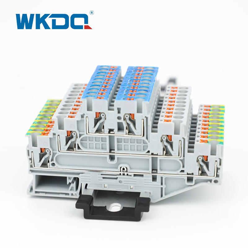 Din Rail Push Sa Terminal Block Multi Level