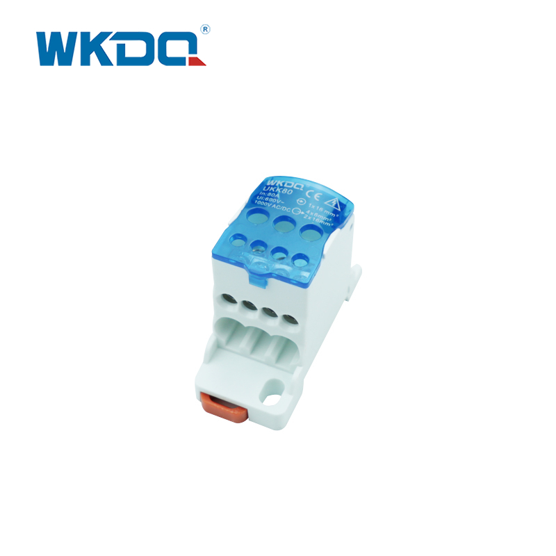 Pamamahagi ng Power Terminal Block para sa Elektronikong Panel UKK 80A