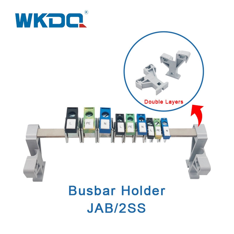 Double Layers Holder Para sa Busbar Flame Resistant Nylon PA66