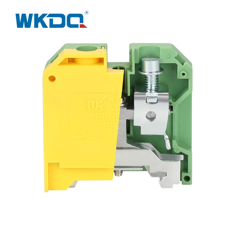Jek 3535 Modular Screw Down Terminal Block Ek Screw Earth Grounding 16.2mm ang lapad