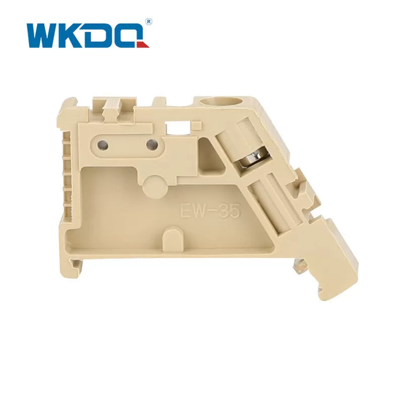 JEW 35 Screw Terminal Block Connector End Clip Bracket Para sa Din Rail Mounted Weidmuller