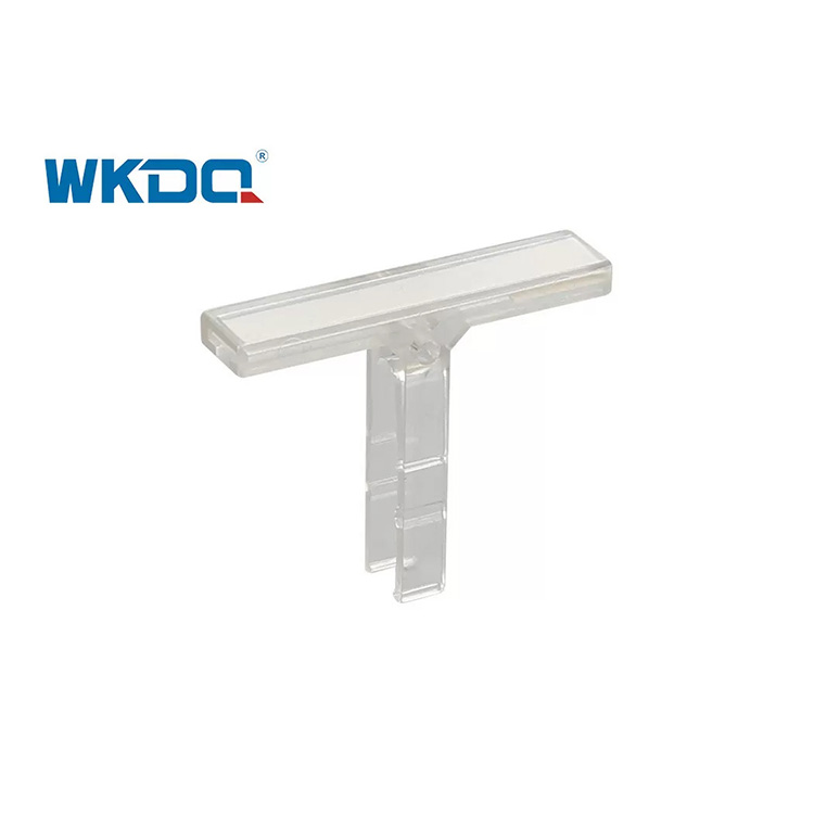 JKLM-A Din Rail Terminal Block Connector Strip Marker Carrier Customized na Kulay