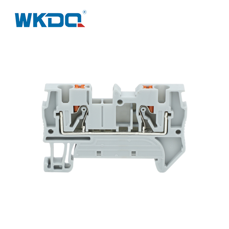 JPT 4 Low Voltage Spring Din Rail Push In Terminal Block Installation Nang Walang Tool