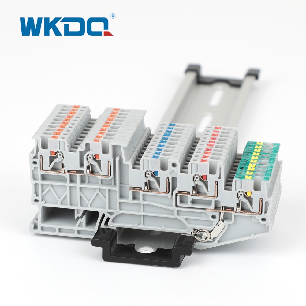 Jptio1.5 s 4 PE grounding terminal block para sa mga sensor