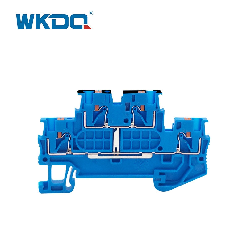 JPTTB 1.5 Double Level Terminal Block na May Equipotential Bonder 1.5 Mm Flame Resistant