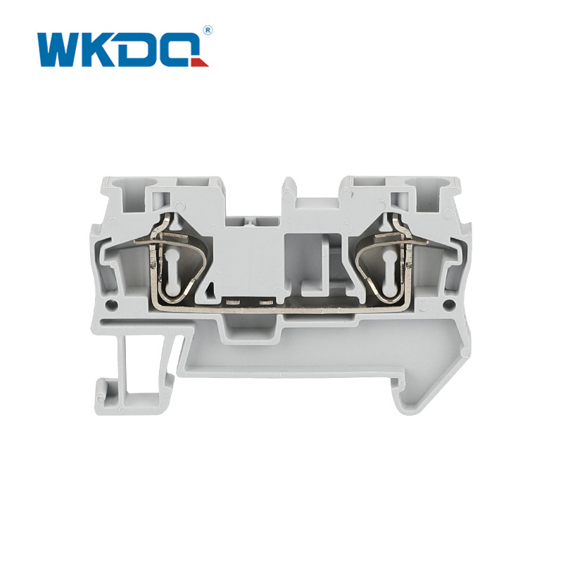 JST 4 Spring Terminal Block Connector Mababang Boltahe Snap sa Pag -mount
