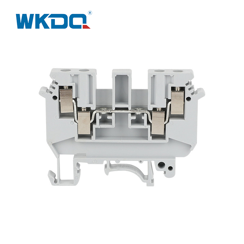 Judk 4 Screw Terminal Block High Inflammability Class, Fused Terminal Block Karaniwang Packing