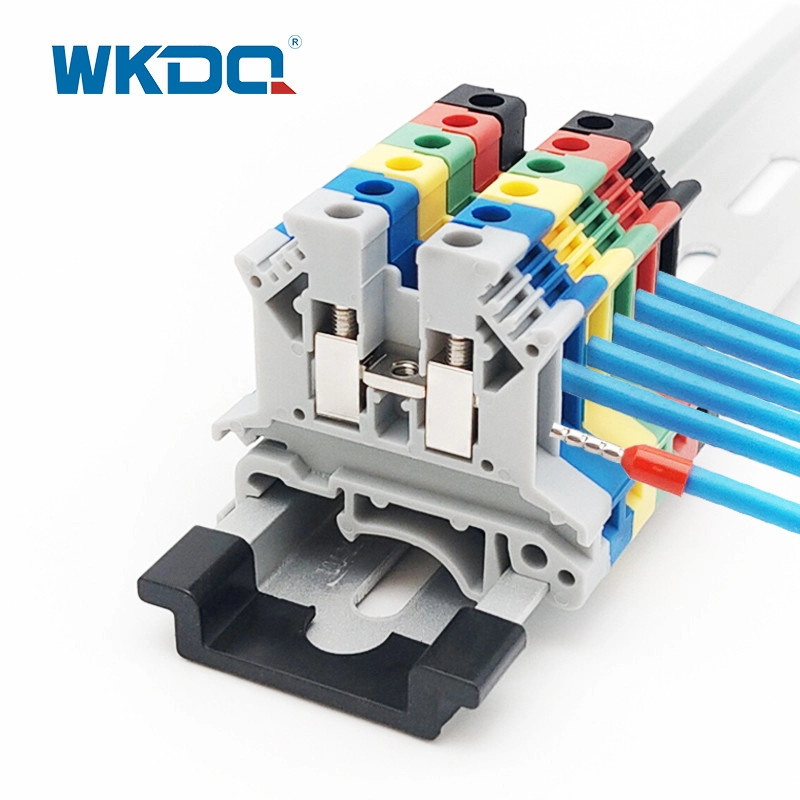 JUK 2.5B Katumbas na Electrical Terminal Block Phoenix 2.5mm Screw Connection IEC 60947-7-1