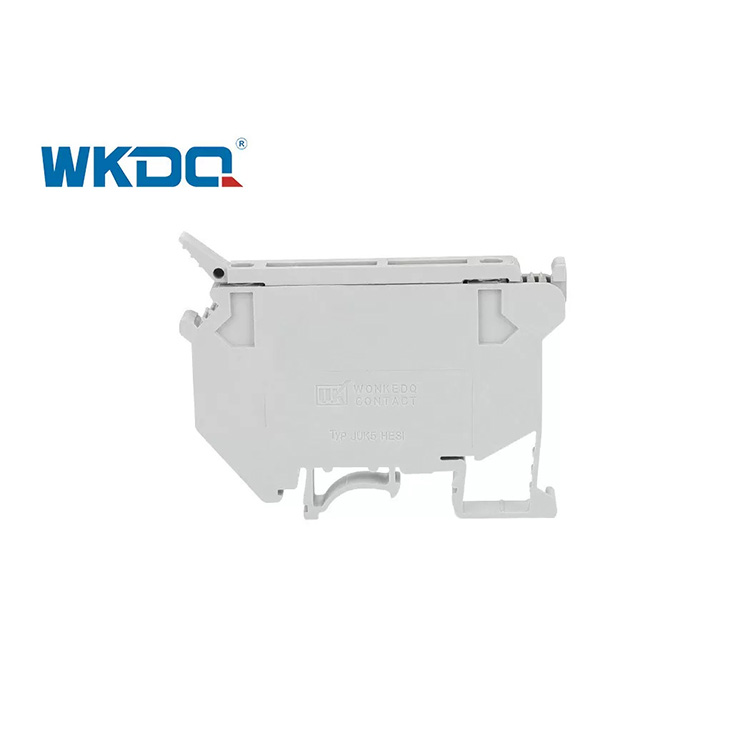 JUK 5-HESI Screw Terminal Block Connector Uk Series Rail Type Gray At Black Color