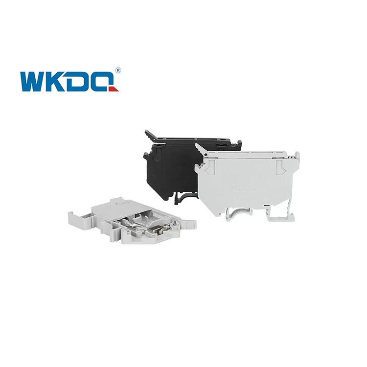 JUK 5-HESI Screw Terminal Block Connector Uk Series Rail Type Gray At Black Color
