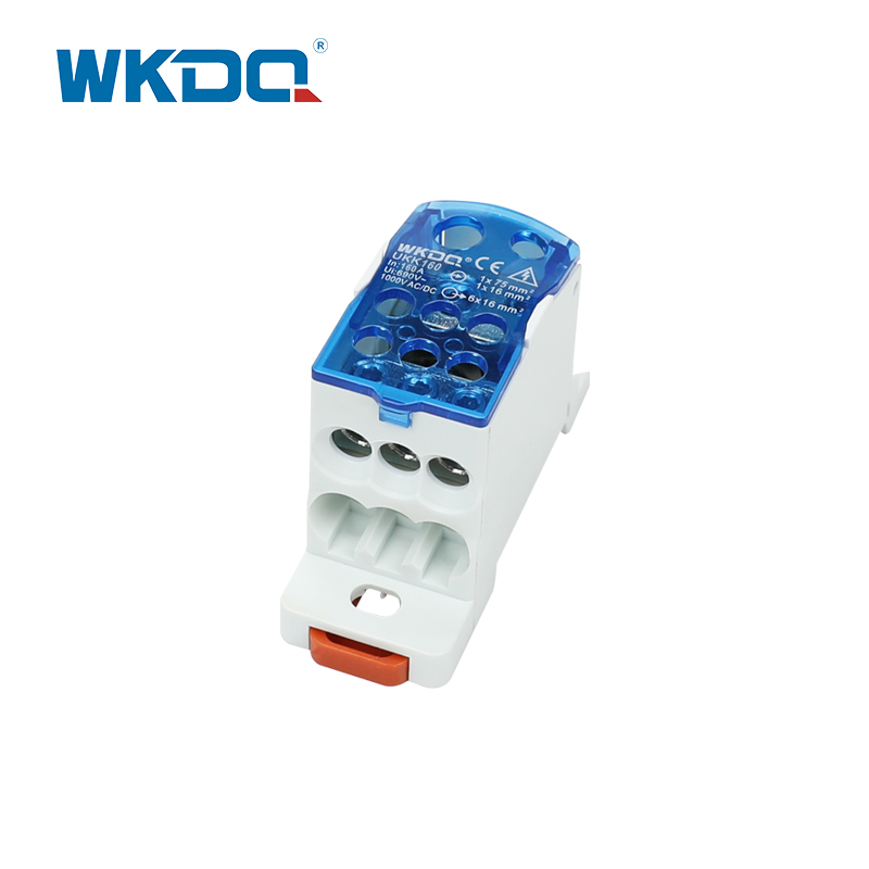 Junction Distribution Box UKK 160A Power Block Distributor na may Transparent Cover