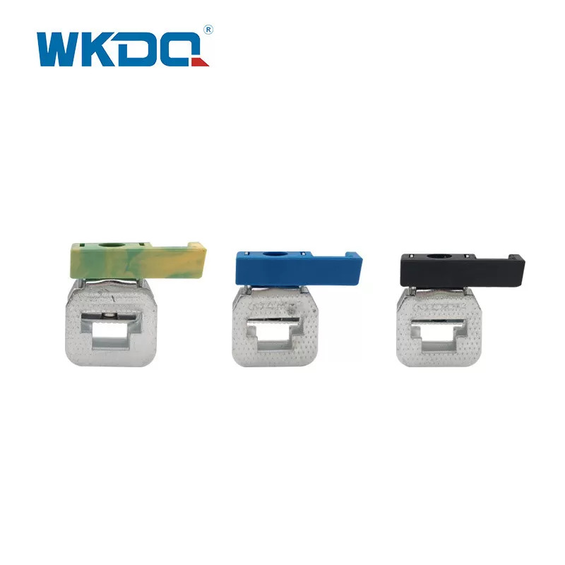 PA Nylon 300V 4mm2 AKG Busbar Terminal Block Screw Connection