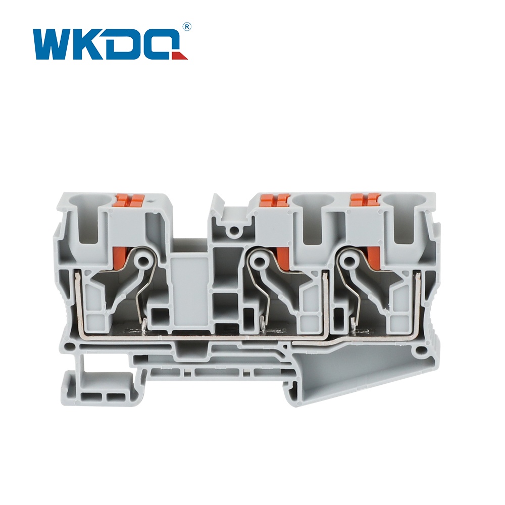 PT10-TW Ut Series Push sa Screwless Multi Conductor Terminal Block