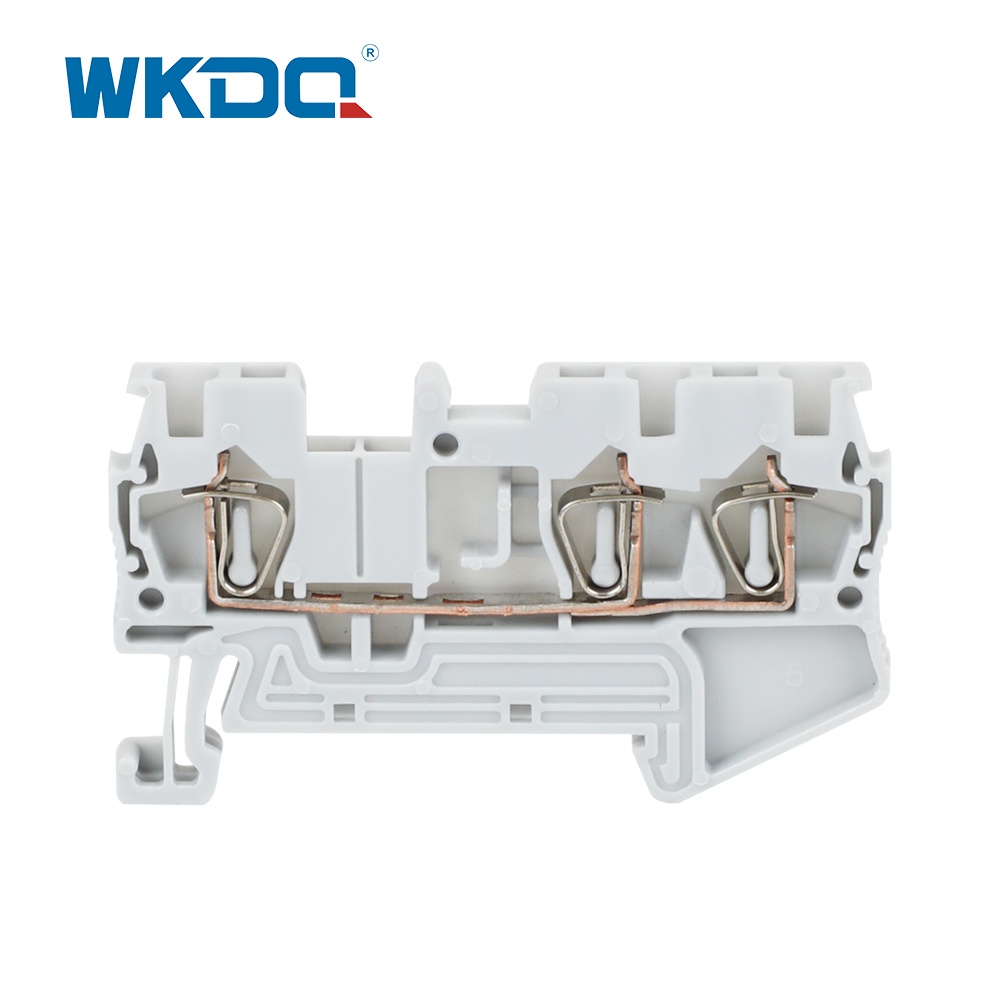 Spring Twin Type DIN Rail Terminal Block