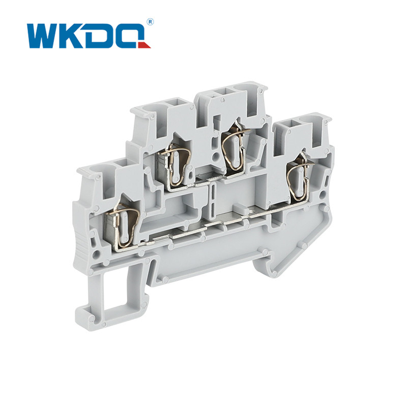 Dalawang Layer Spring Terminal Blocks Multi Levels 4mm² IEC 60947-7-1