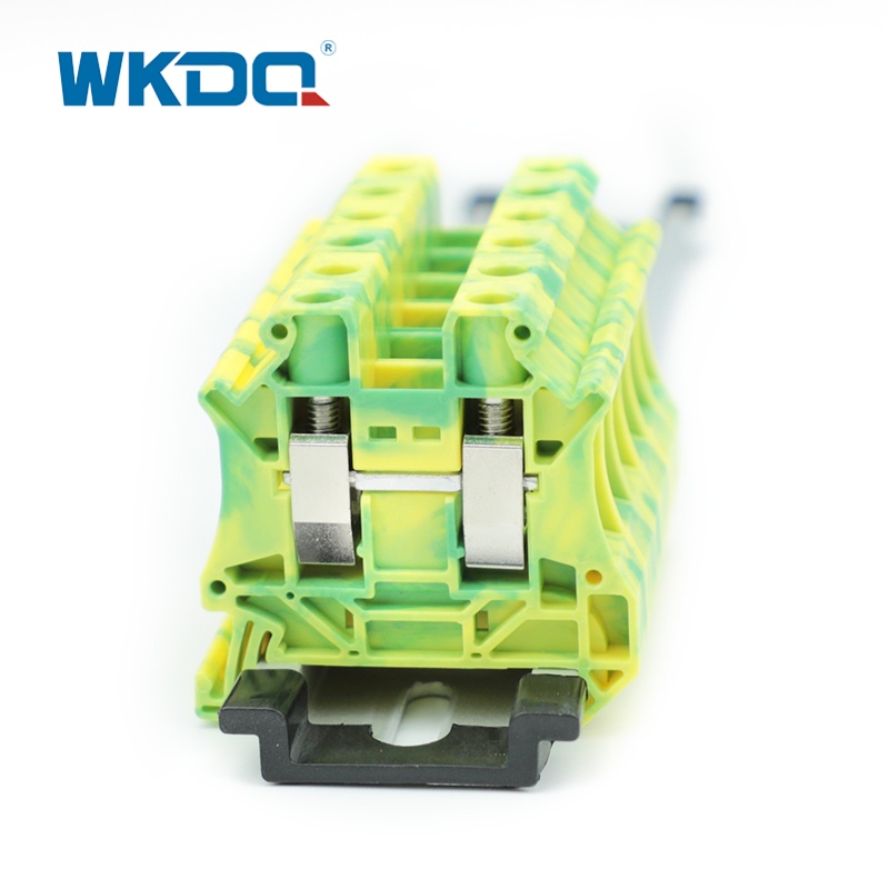 UT10-PE10MM2 UT Series feed sa pamamagitan ng screw ground terminal block